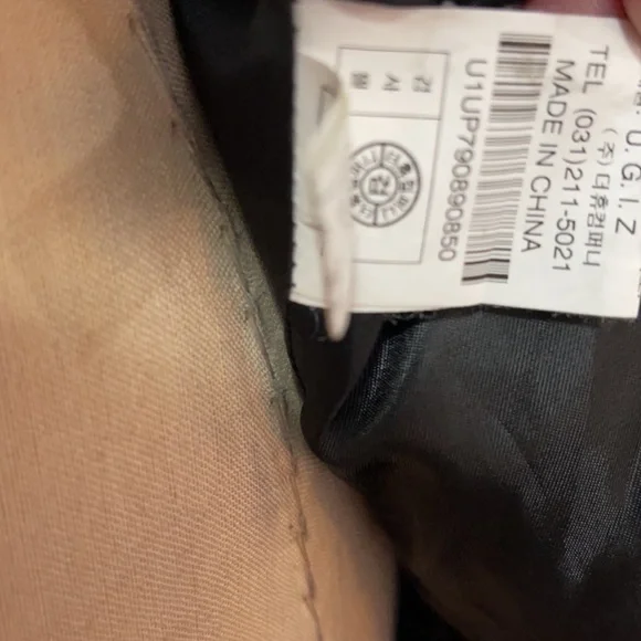 Be Forever U.G.I.Z. Black Leather Moto Jacket - Picture 14 of 15